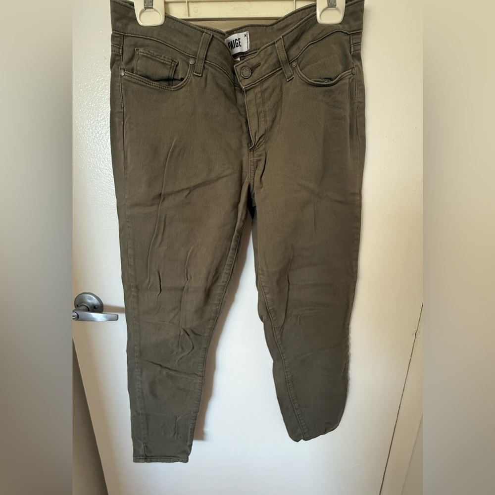 PAIGE Green Pants 30